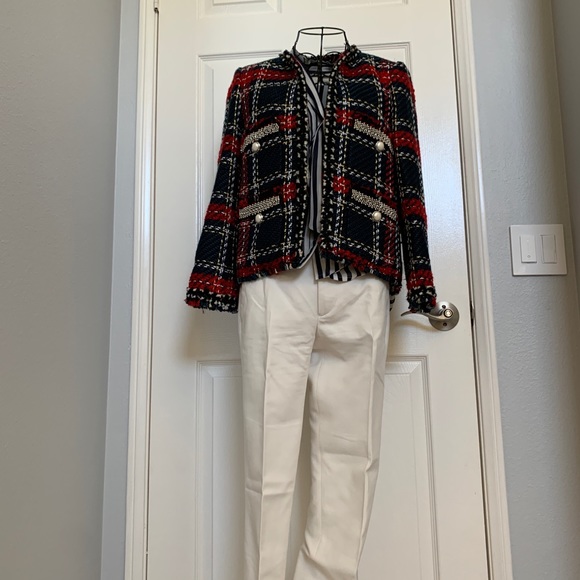 Zara British style classic blazer szXS - Picture 2 of 7